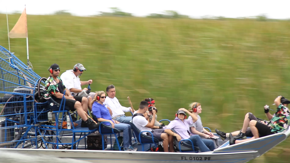 Fast Everglades Airboat Tour